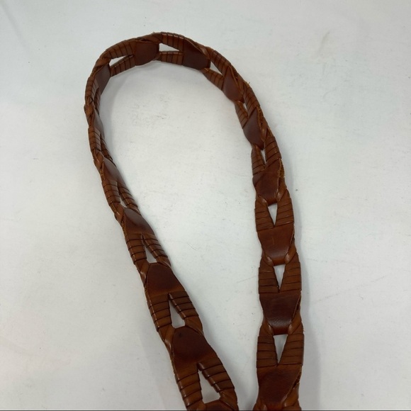 Cale | Brown Braided Belt 34 - Picture 4 of 6